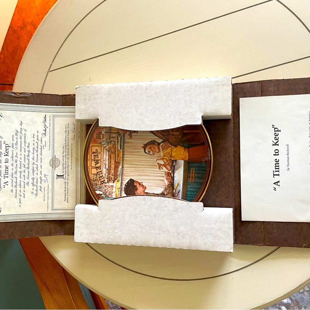 Norman Rockwell Collector Plate